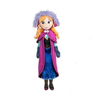 50cm Disney Frozen Elsa E Anna Snow Queen Brinquedos De Pelúcia Recheados  Boneca Princesa Recheada Aniversário Para Crianças