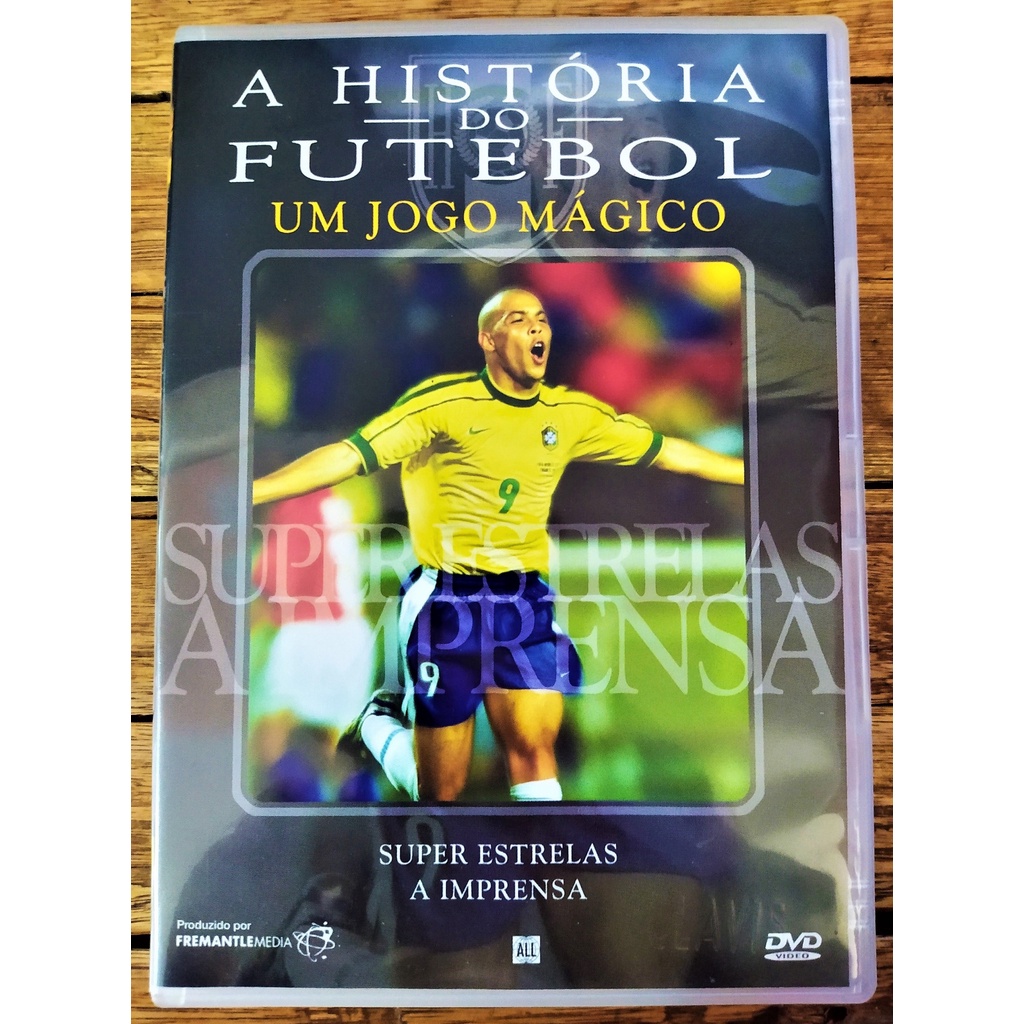 A Historia do Futebol Um Jogo Magico - Brasil Superpotencias Sul-Americanas  DVD