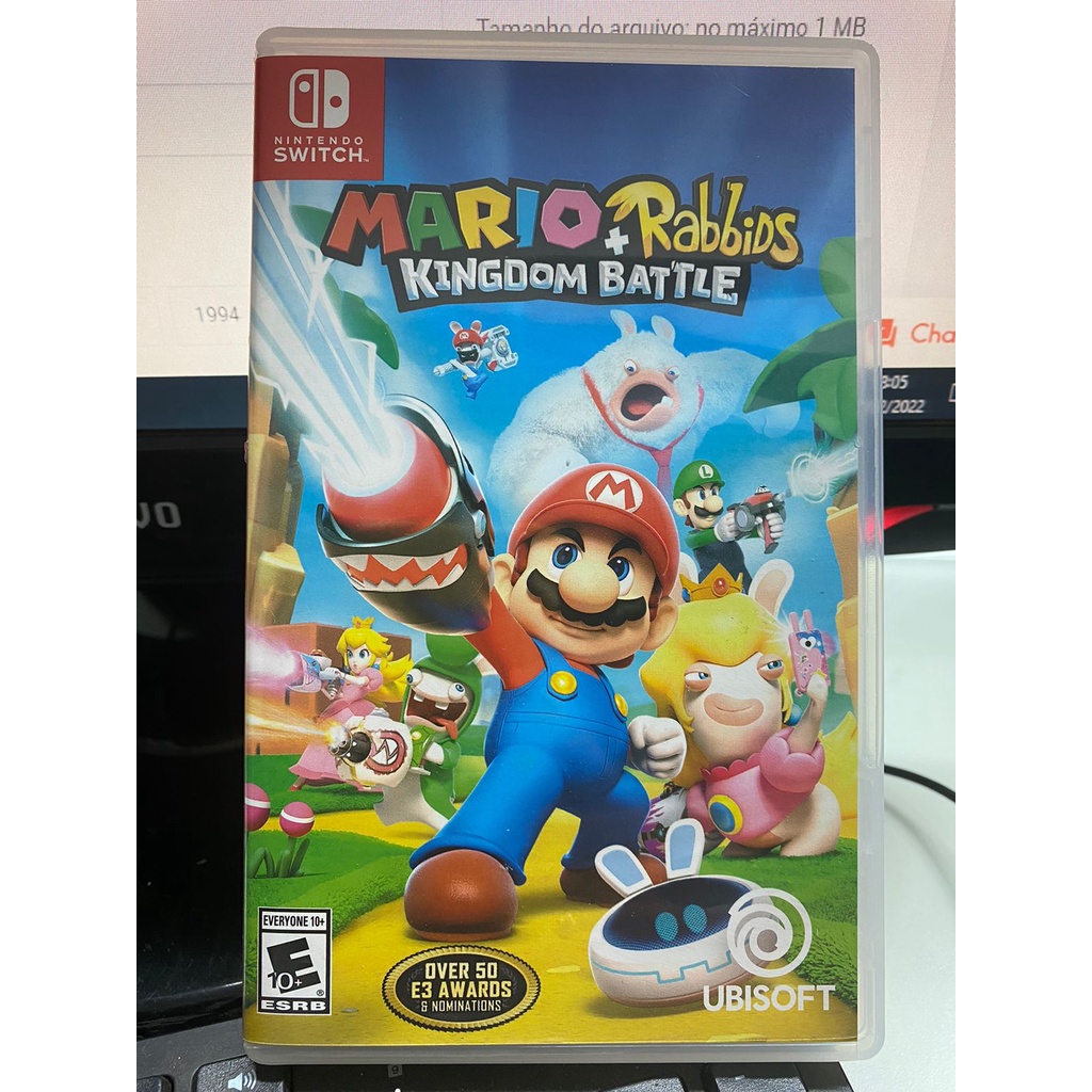 Jogo Mario + Rabbids Kingdom Battle (Seminovo) - Nintendo Switch