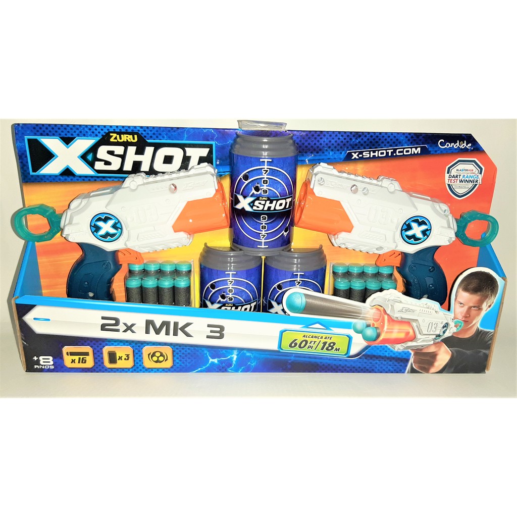 Lançador de brinquedo X-Shot para crianças 8 anos