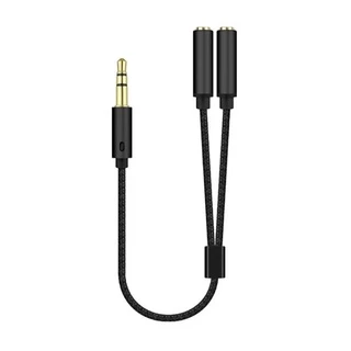 Adaptador Duplicador Jack 3,5mm Para Dois Fones De Ouvido