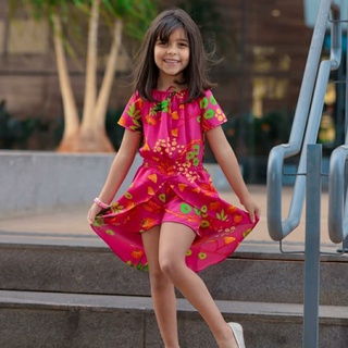 Vestido best sale infantil mullet