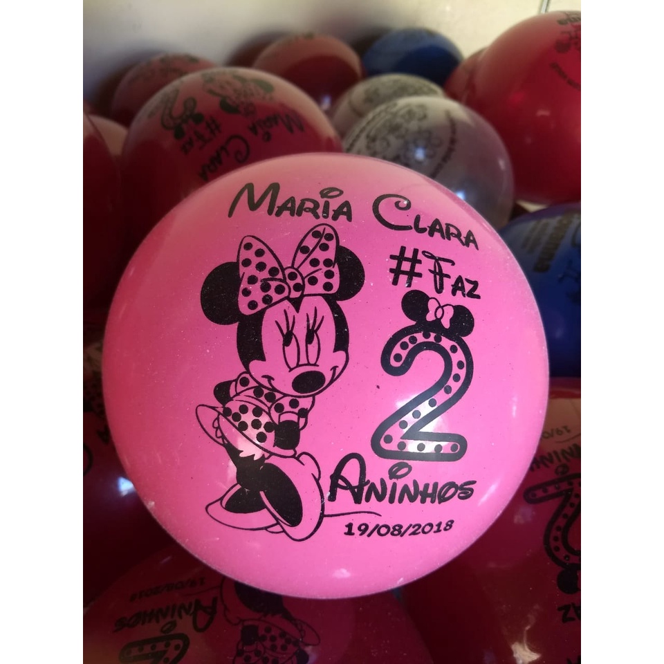 Bolas de Vinil Personalizadas