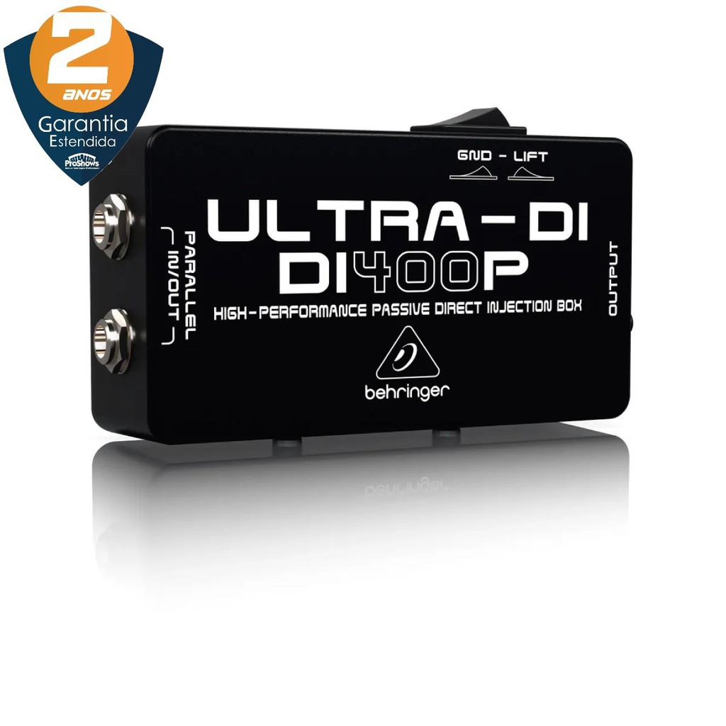 Direct Box Passivo Behringer DI400P (ORIGINAL) (NFe + Garantia) Para