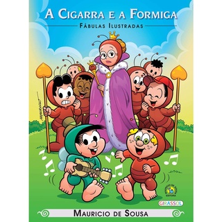 TM - FABULAS ILUSTRADAS - A CIGARRA E A FORMIGA