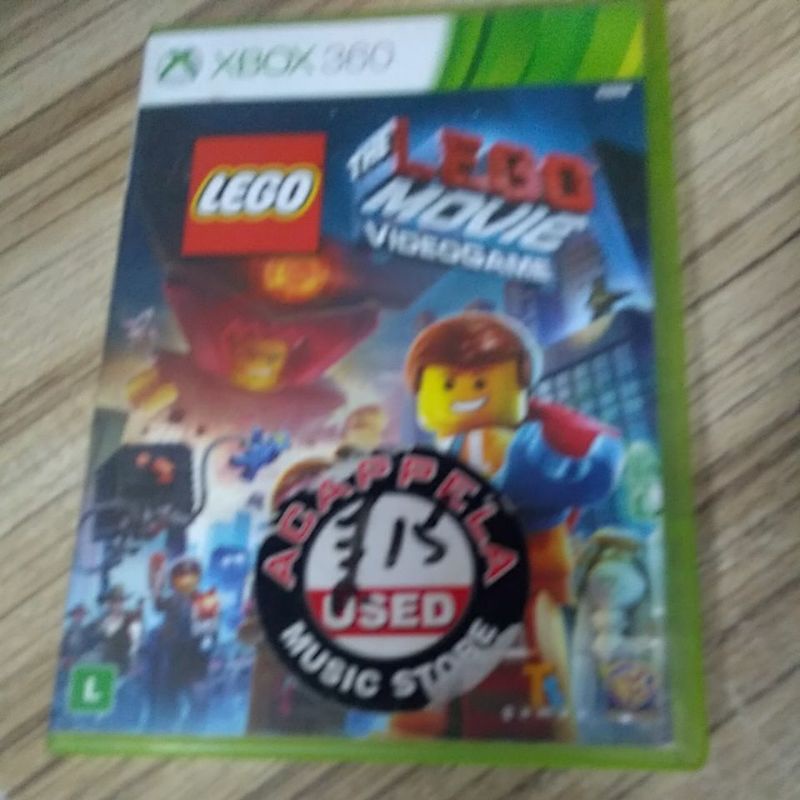 JOGO THE LEGO MOVIE VIDEOGAME XBOX 360 USADO