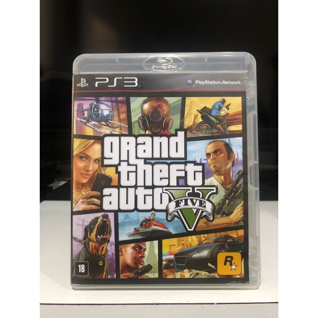 Grand Theft Auto V PS3 em Promoção na Shopee Brasil 2023