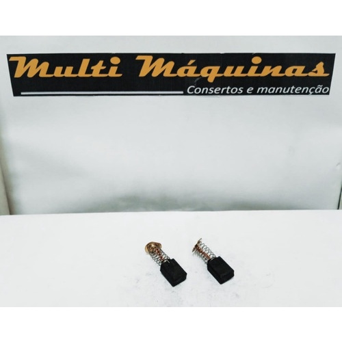 Par De Escova  Makita p/ tupia 3709/10 plaina MKP080