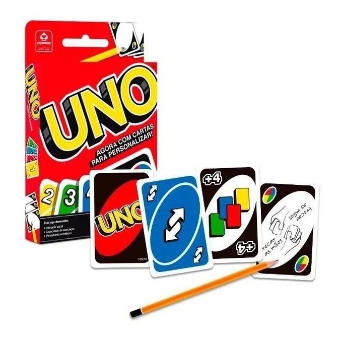 Uno Jogo De Cartas - HHL33 - Mattel - Real Brinquedos