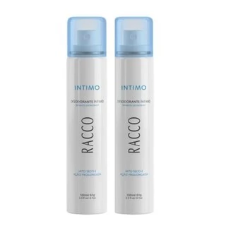 Desodorante Íntimo Jato Seco Racco 100m FEMININO l-kit com 2 unidades em Oferta na Shopee