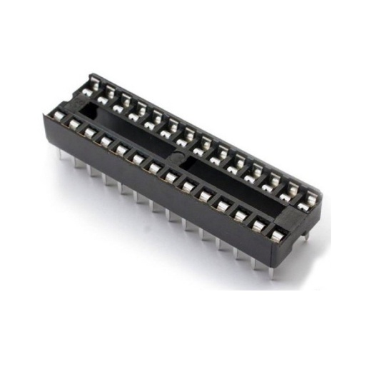 LOTE KIT 5 x Soquete Dip28 Compatível Com Atmega328, Arduino UNO Stand ...