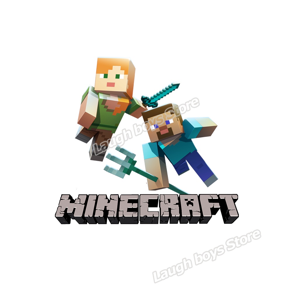 Minecraft Adesivo De Transferência De Calor De Desenhos Animados ...