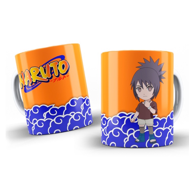 Caneca ecf Naruto Símbolo Akatsuki Preta Porcelana 325ml em Promoção na  Americanas