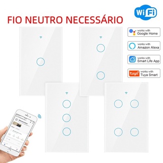 Tomada Interruptor Inteligente Touch WiFi