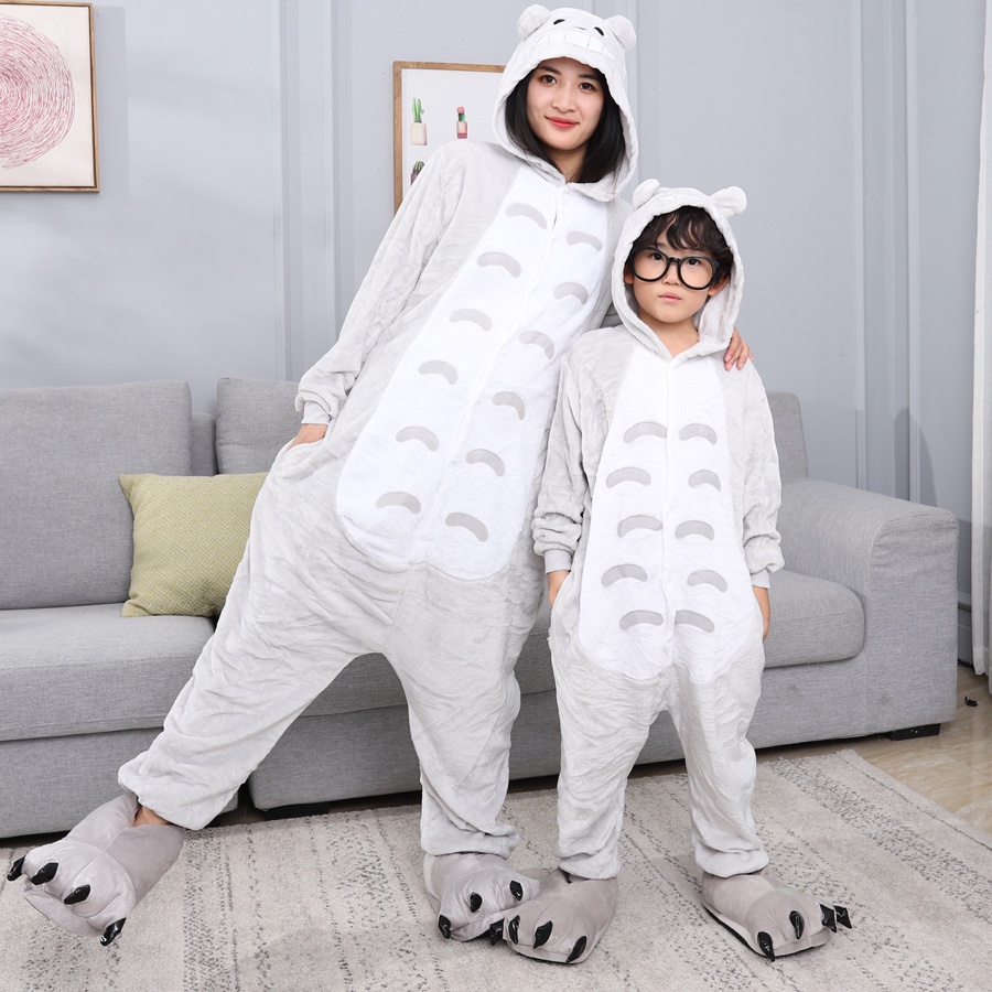 Kigurumi Adultos Zebra Onesies Ponto Pijama Macacão Homewear