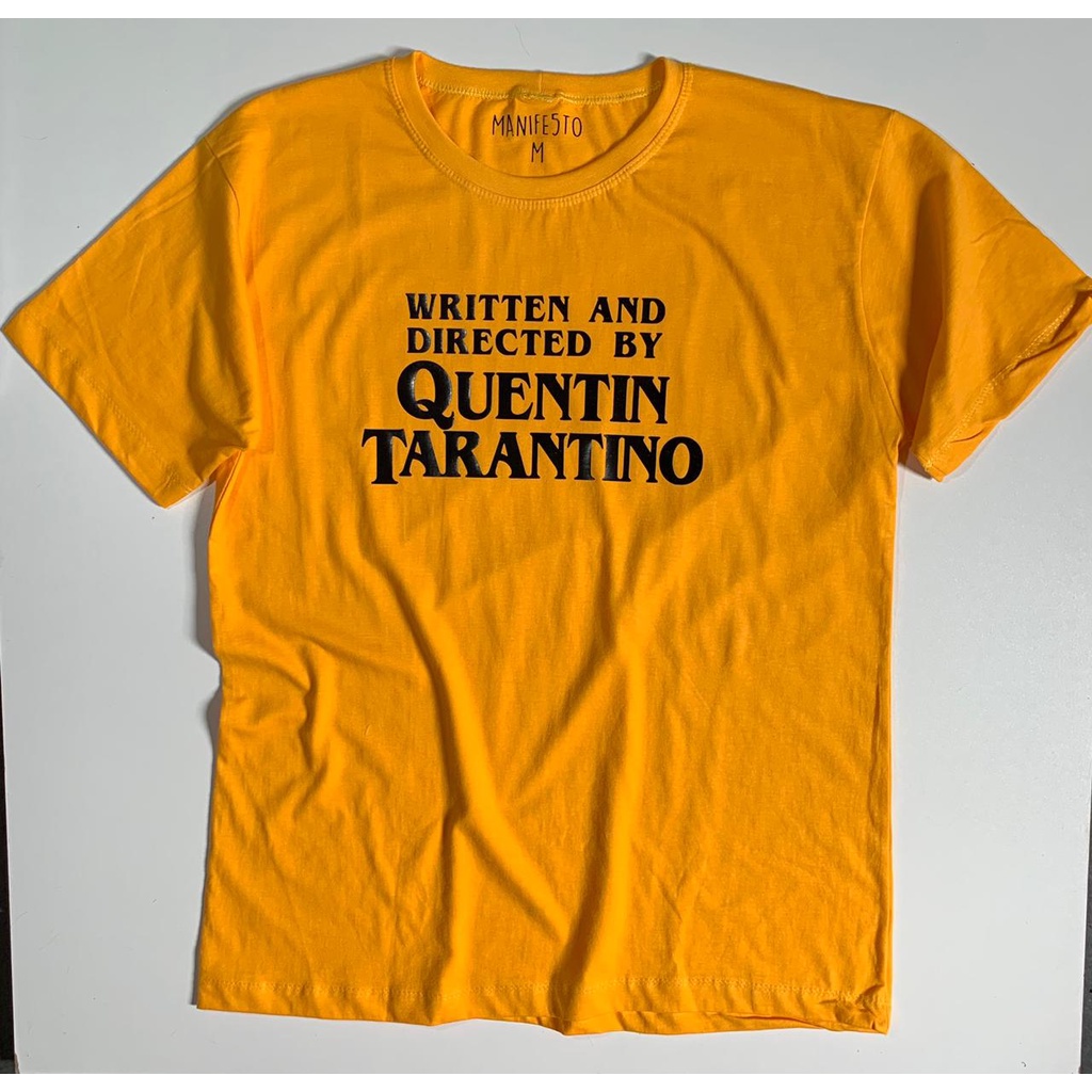 Camiseta Written and Directed by Quentin Tarantino