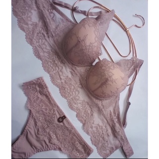 Conjunto de Lingerie Sutia Com Bojo e calcinha Sexy Zed de Renda Z&D 6685  Atacado Revenda (Envio Imediato)