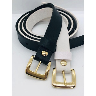 Kit 2 Cinto Feminino Fino Fivela Dourada Envio Imediato-Duda