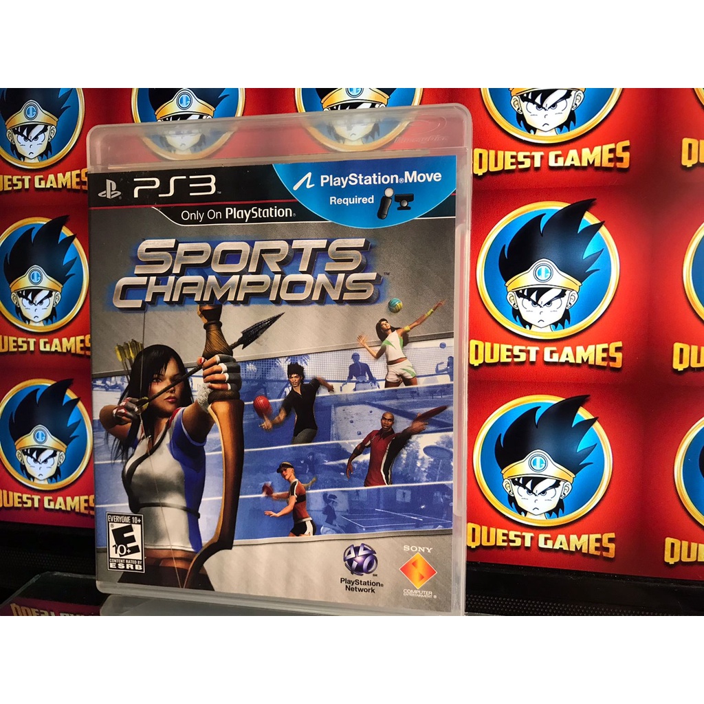 Jogo Sports Champions Playstation 3 Ps3 Ps Move Mídia Física Original Game  Usado