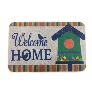 Tapete de Porta Estampado Decorativo Home Casa Sala Banheiro 38x58cm