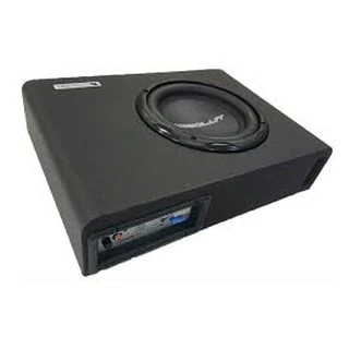 Caixa de Som Amplificada Automotiva Slim Sub 8 polegadas