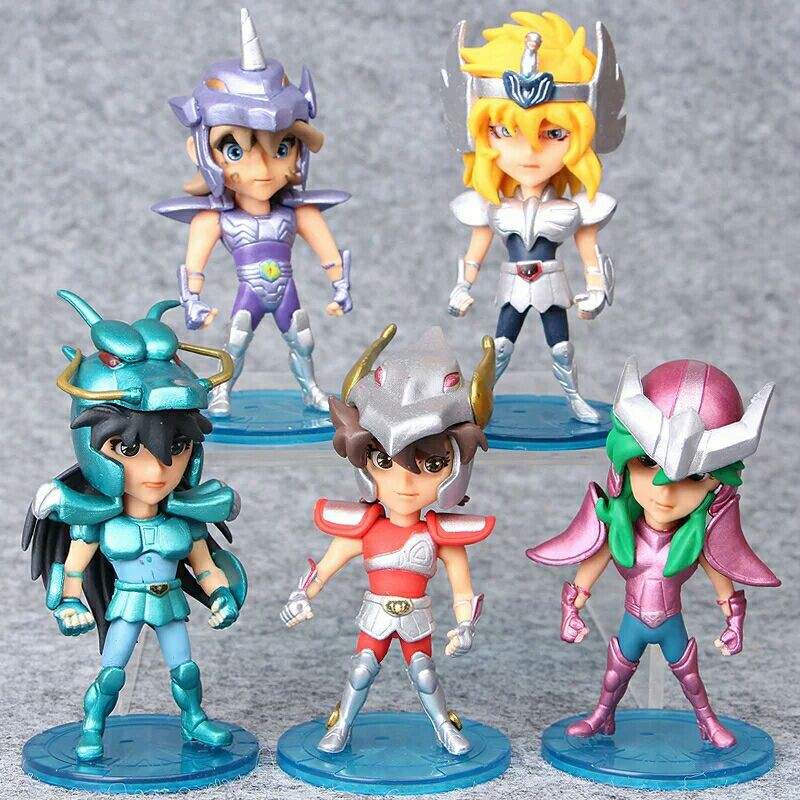 Saint Seiya Anime Heroes Mini Bonecos Figuras Acao