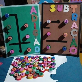 KIT MATEMÁTICO ADIÇÃO E SUBTRAÇÃO