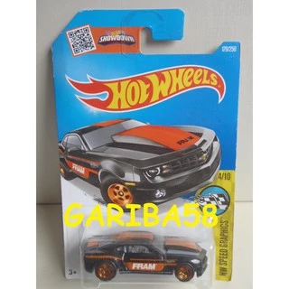 HOT WHEELS ´13 CHEVROLET COPO CAMARO FRAM 2016 SPEED ÚNICA GARIBA58