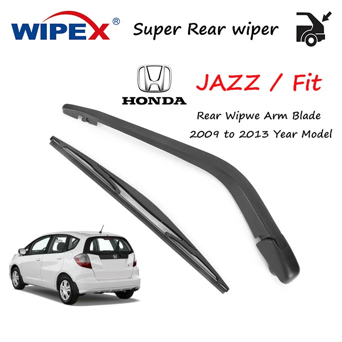 Original Honda JAZZ Rear Wiper Arm Blade Set Assembl ia Para 2009