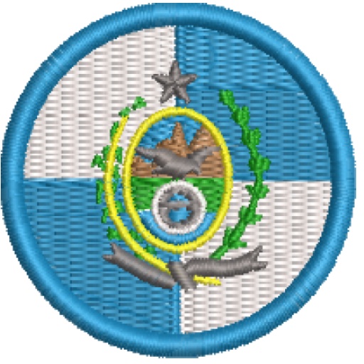 Patch Bordado Termocolante- Bandeira Rio de Janeiro | Shopee Brasil
