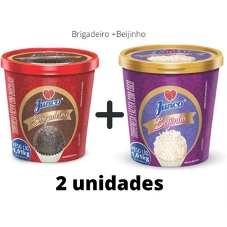 Kit 2 unidades Doce Pronto 1.01kg -Junco (Brigadeiro/Beijinho)