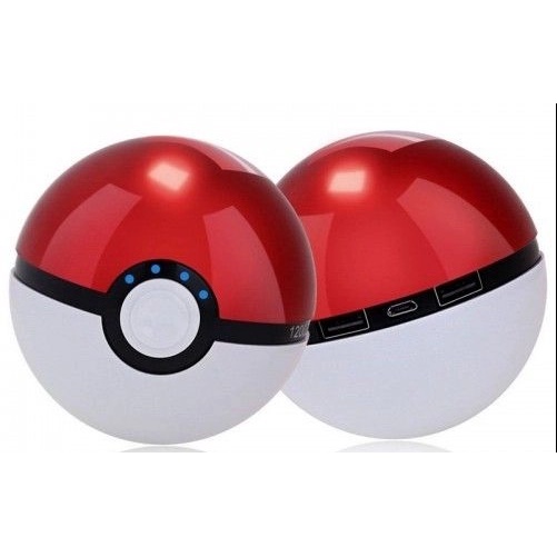 Carregador Portátil Power Bank Pokemon Pokebola 12000 Mah
