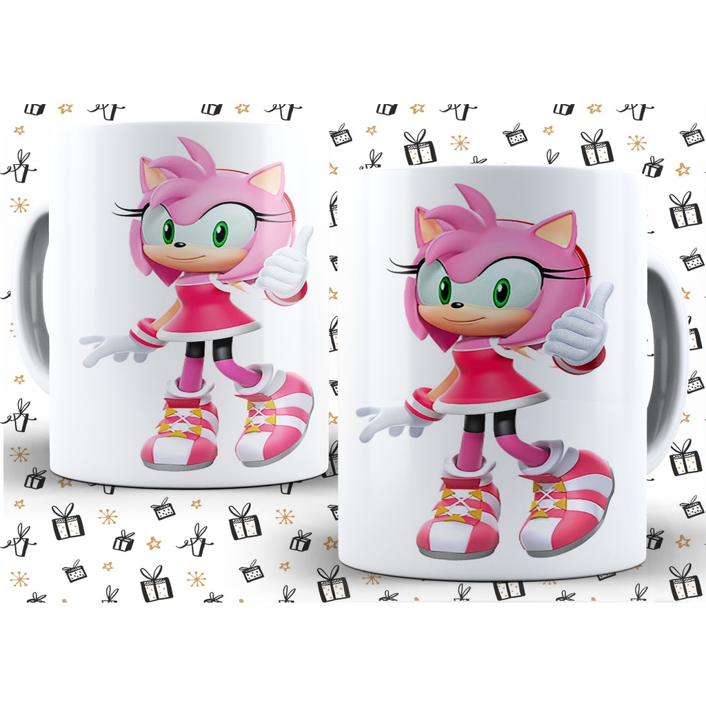 Caneca Sonic – Amy Rose - Stampartz Camisetas