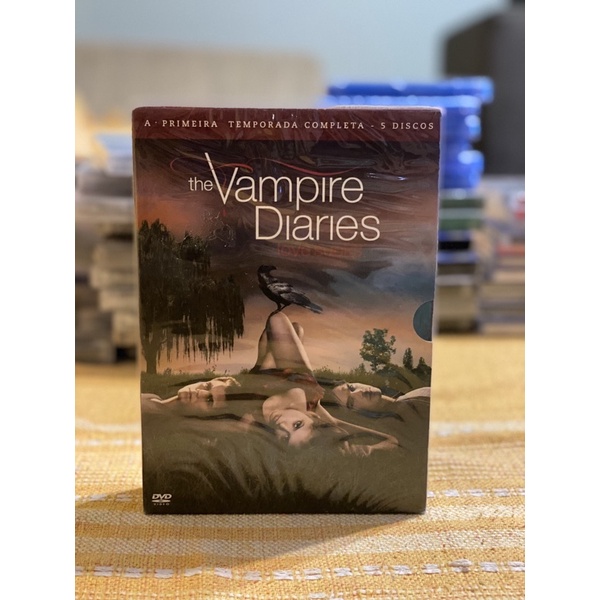 DVD The Vampire Diaries - 1ª Temporada - Lacrado | Shopee Brasil