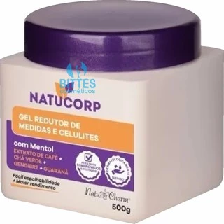 Gel Redutor de Medidas E Celulites Natu Charm Cosméticos NatuCorp