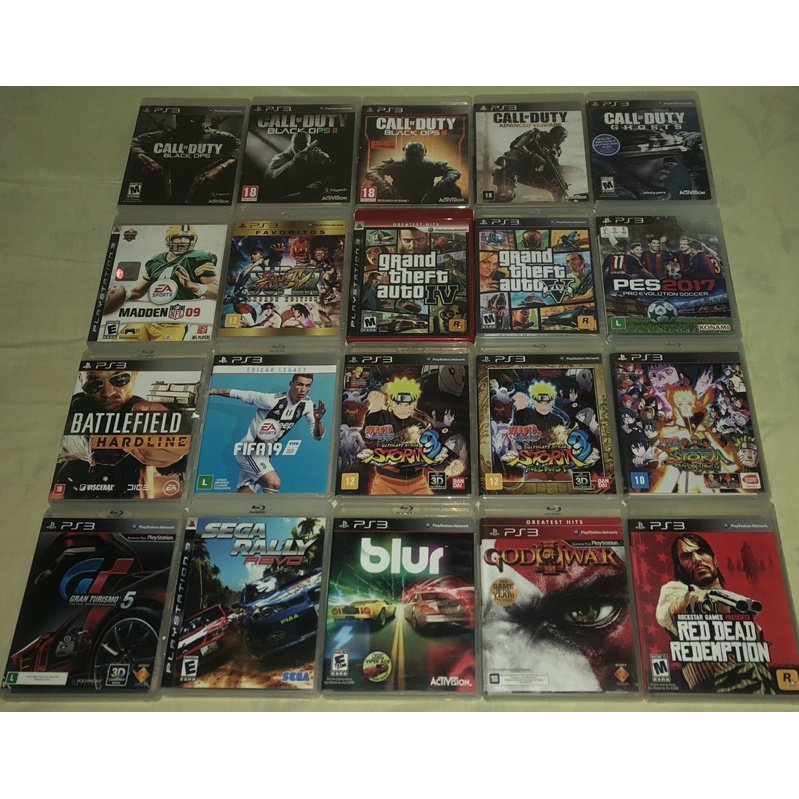 Jogos para Playstation 3 - PS3