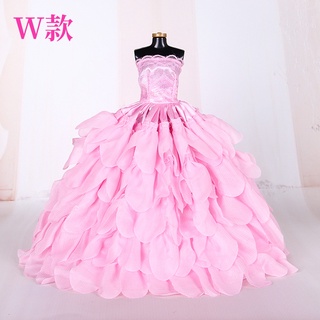 Saia Roupas Barbie Doll, Grade Rosa, Vestido, Chapéu, Pulseira, Sapatos,  Colar, 30cm, 1/6, Xinyi, FR, ST