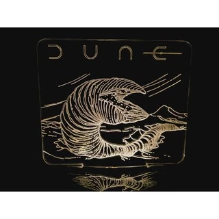 Luminária Led 3d Duna Dune Paul Atreides Chani Kynes Arrakis