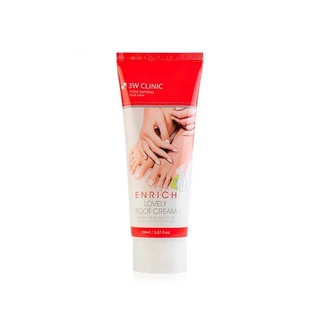 3w clinic enrich lovely foot treatment foot cream 150g
