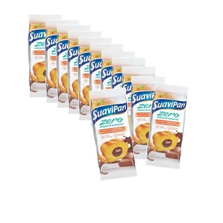 Bolinho de Cenoura Recheio de Chocolate Zero com 12 un de 40g - Suavipan