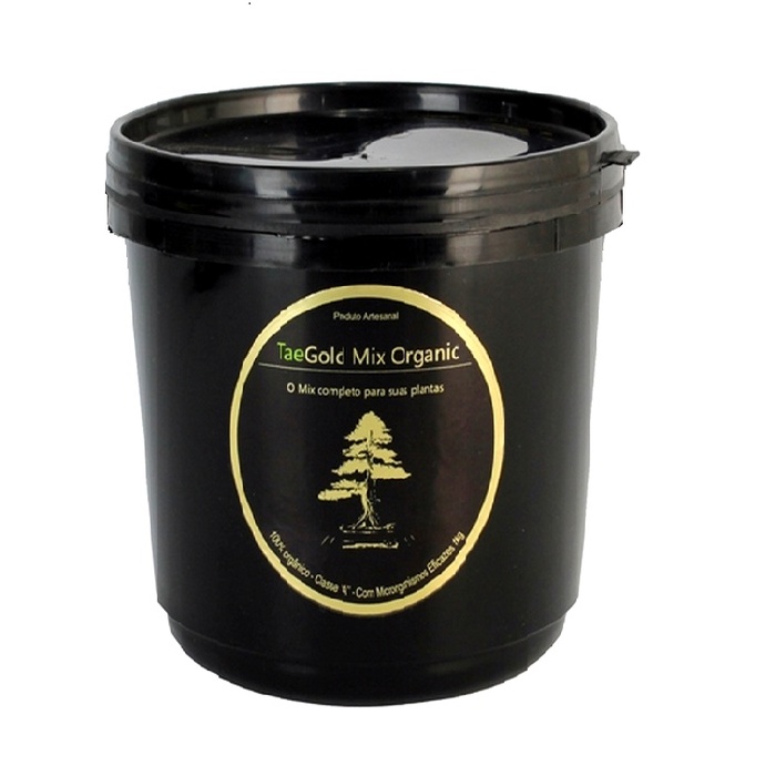 Fertilizante Orgânico TaeGold Mix Organic para Rosas do Deserto, Bonsai e outras plantas - 500g