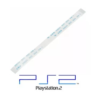 5 Cabos Flat Flex Botão Power Reset Ps2 Slim 90000