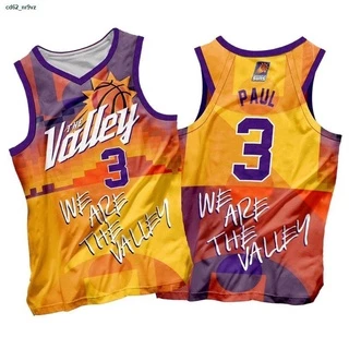 The Valley Chris Paul Nba Jersey Nome E Número Gratuito Apenas Sublimação Completa De Alta Qualidade 95qk x9C8