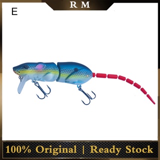 15.5g Artificial Rat Lure Vivid Wide Swing Section Design Fishing