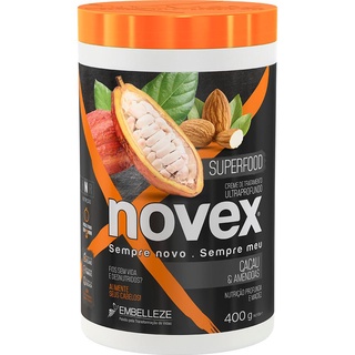 Creme de Tratamento Novex Superfood Cacau & Amêndoas 400g