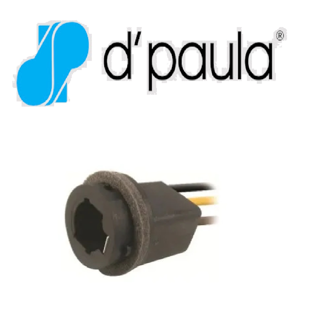 Soquete Adaptacao Universal 02 Polos Com Fios Dp3045c