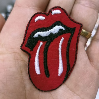 Patches Patch Bordado Termocolante Rolling Stones Logo Língua