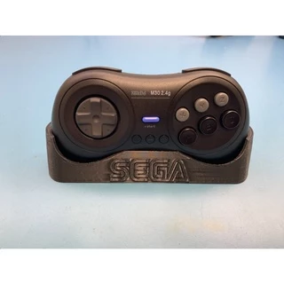 Suporte de mesa para 1 controle 8bitdo M30 de Mega Drive - Impressão 3D