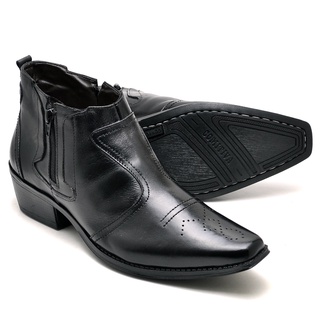 Kit Bota Masculina Country Texas Reta Oposta com carteira