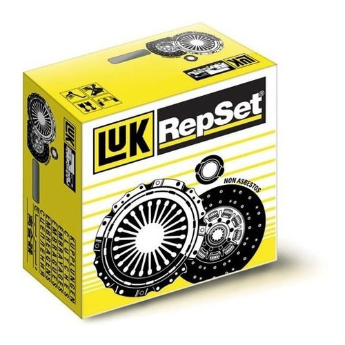 Kit Embreagem Escort 1.6 Cht 92 91 90 89 88 87 86 85 84 Luk